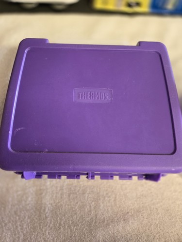 Scooby-Doo Thermos LUNCHBOX Vintage Retro Purple With Thermos And Cup - 第 13/16 張圖片