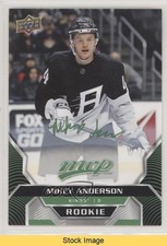 2020-21 Upper Deck MVP High Series Rookies Green Script Mikey Anderson READ 0nr3