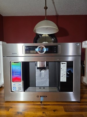 Bosch 800 Series BCM8450UC 24 Inch Smart Built-in Coffee Machine