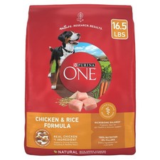 Blend Dry Dog Food for Adult Dogs High Protein Real Chicken & Rice 16.5 Lb Bag 2.39 per pound