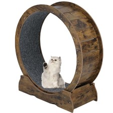 Cat Exercise Wheel for Indoor Cats - Large Running Wheel for Small Animals Wi...