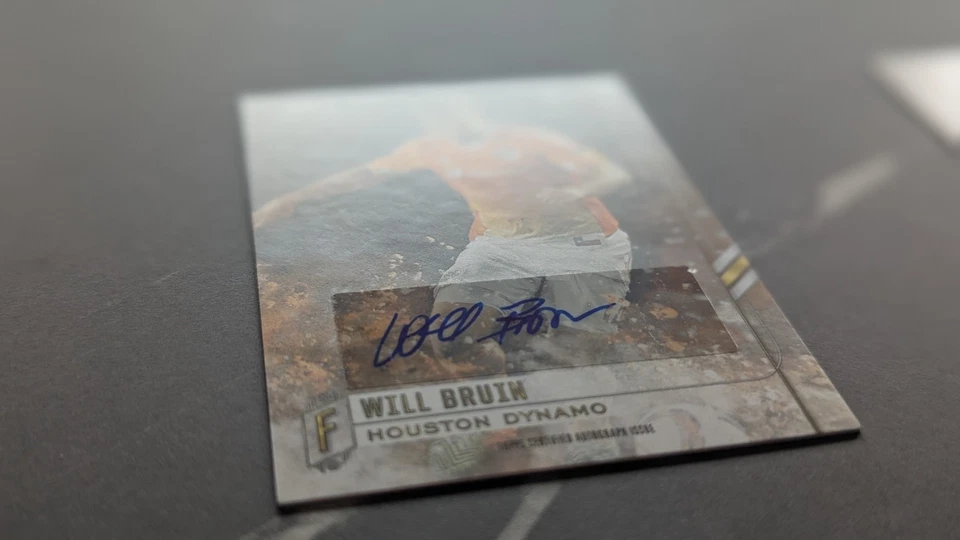 2015 Topps MLS Apex Autograph #50 Will Bruin Dynamo - Image 2 of 4