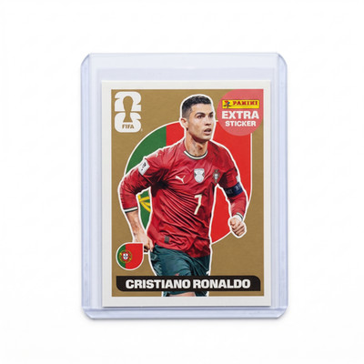 Panini Extra Sticker Gold World Cup 2026 Cristiano Ronaldo