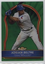 2011 Topps Finest Green Refractor /199 Adrian Beltre #26 HOF 0rw3