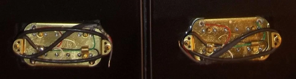 Juego de pastillas EVH® Wolfgang Bridge & Neck~ZEBRA~14k-Bridge & 16k-Neck~EE. UU.~Nuevo Foto 4 de 4