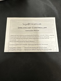 sega dreamcast controller Clear Yellow OEM New Open Box