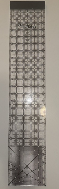 Omnigrid Ruler with Grid 6" x 12" The Non-Slip Ruler Craft Tool Sewing Quilting