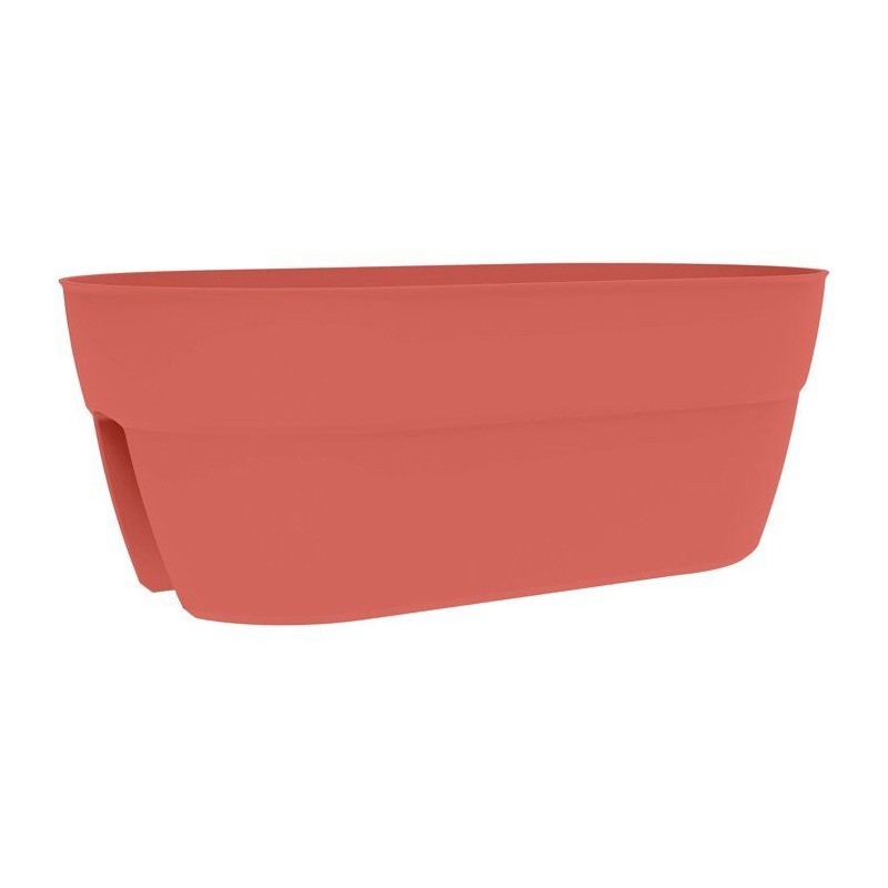 Jardinière cavalière EDA Osaka 19,5L anthracite pour rambarde de balcon 56 cm