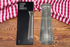 Lyngby Glas Karaffe Glasklar Kanne Clear 1000 ml Original Wasserkaraffe 1L