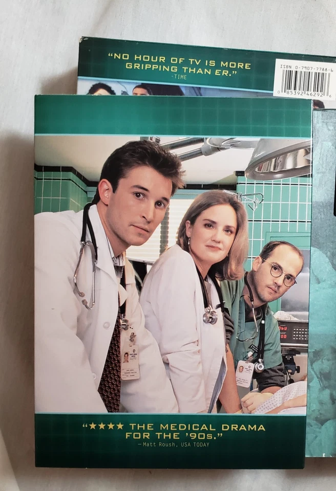 ER DVD Complete Seasons 1 2 TV Series Doctor Show Popular 1-2 Clean 1994-1996 NR - Image 3 of 4