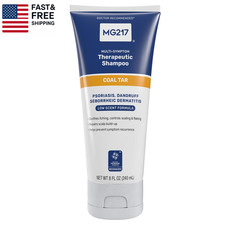 Psoriasis Shampoo with Coal Tar, Therapeutic Scalp Treatment, Controls Itching,