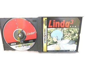 ASCII Sega Saturn Soft Linda Cube Complete Edition Used
