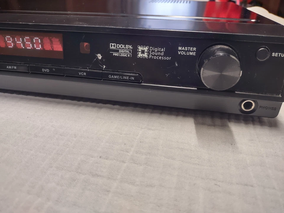 RCA Home Theater Audio Video Receiver Model RT2911 - TESTED WORKING -  No Remote - Image 3 of 4