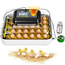 Incubators for Hatching Eggs, Egg Incubator with Automatic Egg Turning and Humid