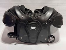Youth Xenith Fly Football Shoulder Pads Large Black Padded Adjustable