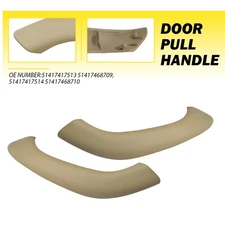 2 Pcs Beige Inner Door Pull Handle Cover Trim For BMW X1 X2 F48 F49 2016-2021 X