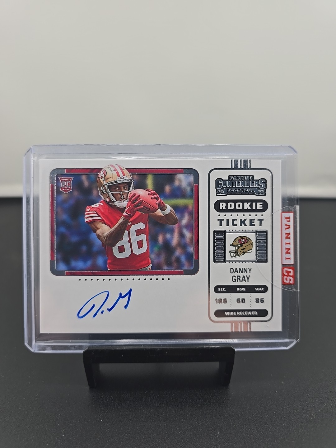 2022 Contenders RC Ticket Auto Variation Danny Gray On Card Autograph
