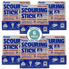 6-Pack PUMIE HDW Scouring Stick for Toilet Bowl Cleaning, Cleans Toilet Bowl ...