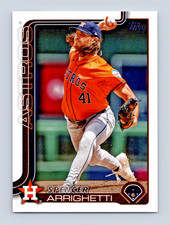 Spencer Arrighetti Houston Astros #522 2025 Topps Series 2 Baseball
