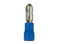 Metra Install Bay BVMB 16/14 Gauge .156 Blue Vinyl Male Bullet Connector 100/Bag