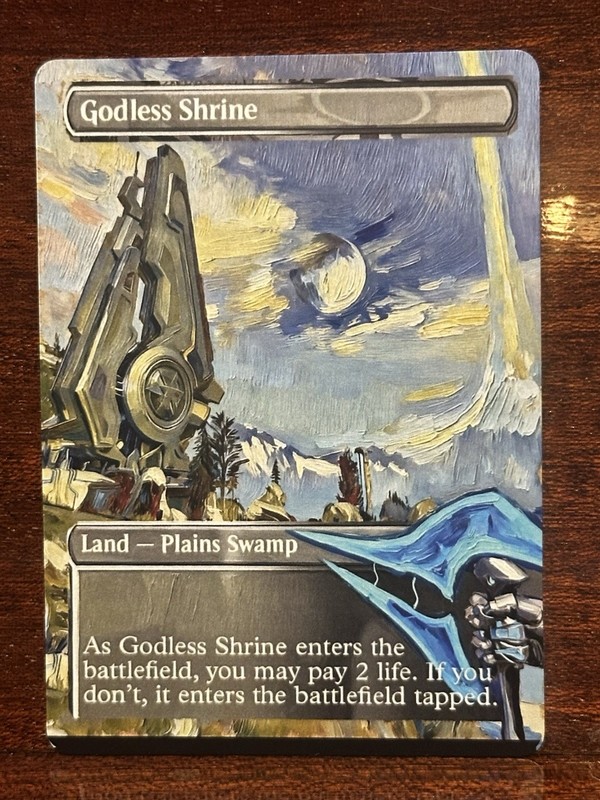 MtG Magic the Gathering Godless Shrine Halo Alter
