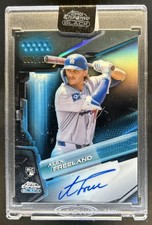 2026 Topps Chrome Black Alex Freeland Auto RC Blue Refractor #/150 Dodgers