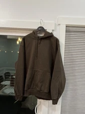 FILSON Prospector Hoodie Hooded Heavyweight Sweatshirt XL Brown