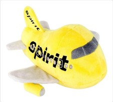 Spirit Airlines Daron Promo Plush Toy Jet Plane Stuffed Plush New MT025 NWT