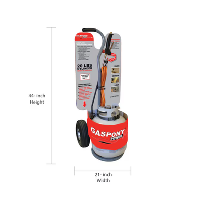 #ad Gaspony Propane Torch With Tank Cart Auto Start Free Shipping $265.09