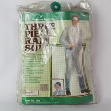 Vintage Academy Broadway XL Waterproof 3-Piece Rain Suit - Pre-Owned