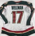 2009-10 Casey Wellman Minnesota Wild NHL Game Worn Jersey