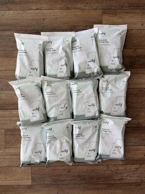 Motif Breast Milk Storage Bags BULK LOT 1200 Count 8oz BPA Free Leakproof Freeze