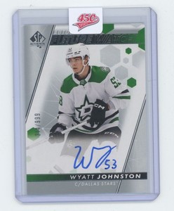 2022-23 UD SP Authentic Future Watch Wyatt Johnston Auto 314/999