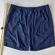 Rhone Shorts Men's Large Navy 9" Inseam Versatility Stretch Activewear 100209