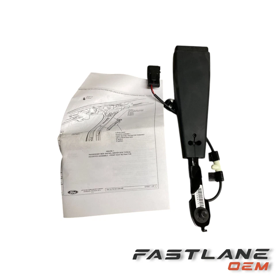 2015-2019 LINCOLN MKC MÓDULO DE CONTROLE DE ASSENTO ESQUERDO NOVO FABRICANTE DE EQUIPAMENTO ORIGINAL EJ7Z-7861203-AM - Imagem 3 de 4