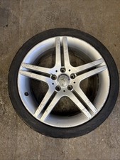 1 X Mercedes SLK CLC 18" Alloy Wheel 7.5J ET36 TYRE 225/40/18 A2034015502 FRONT