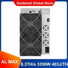 Goldshell AL Max 8.3Th/s 3350W ALPH Miner Blake3 algorithm w/ PSU Alephium Miner
