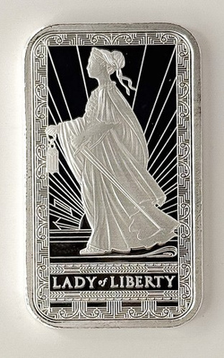#ad PAMP Lady of Liberty 1 oz Silver Bar 999.0 Fine $154.95