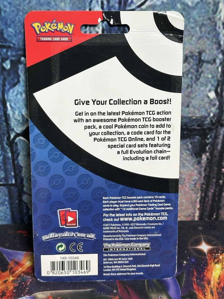 Pokemon XY Roaring Skies Sealed Blister Pack W Gardevoir Promo 2017 - Image 3 of 4