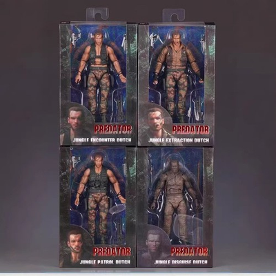 #ad 17.5cm Predator Jungle Dutch Action Figure Arnold Schwarzenegger Model Toy Gift $42.50