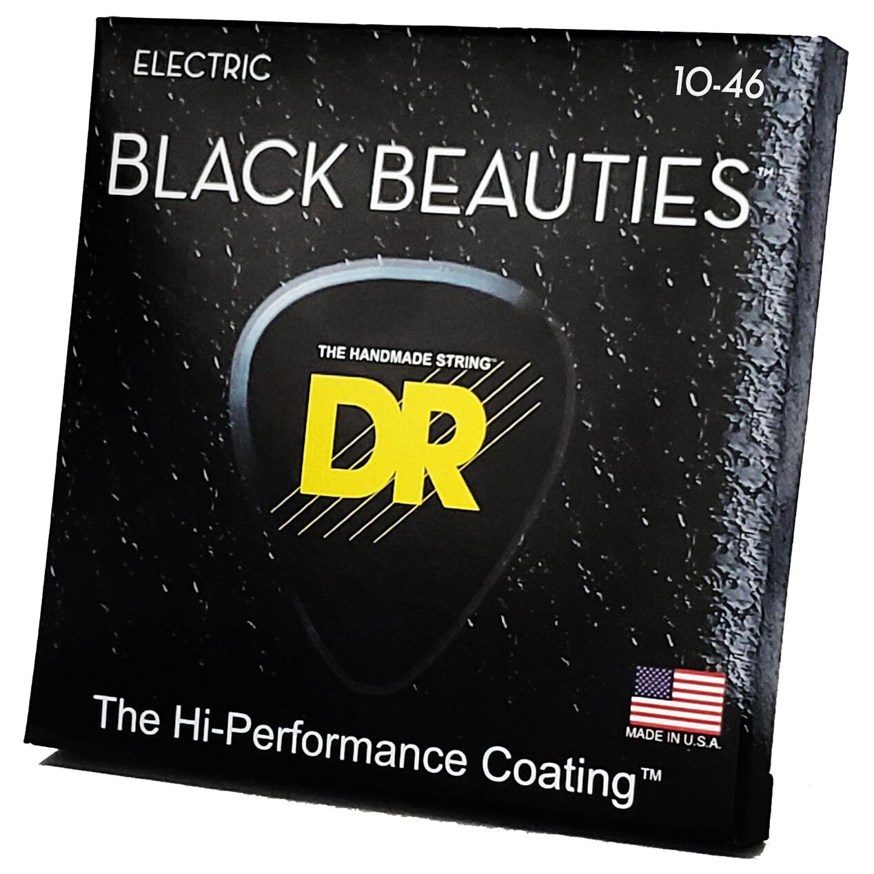 Saiten E-Gitarre DR Strings Black Beauties BKE-10 Medium Gitarrensaiten E- Gitar 2590₽
