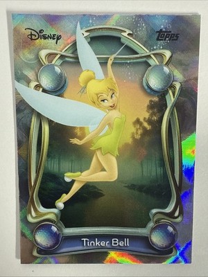 E*0様 868☘️2年管理☘️極上☘️タグ付☘️⭐️TINKERBELL HY 2025 Topps Disney Wonder Tinker Bell Diamante Foil | eBay
