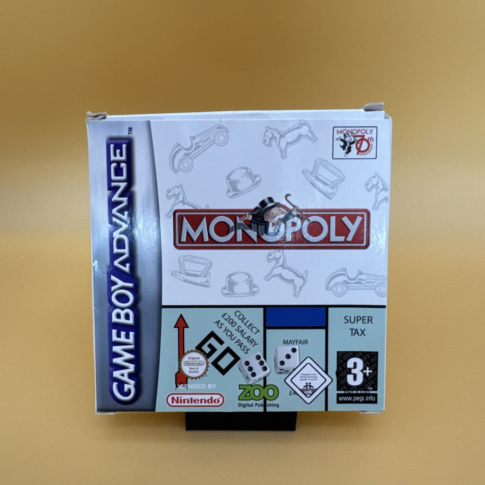 MONOPOLY - nintendo game boy advance - gba - FRA