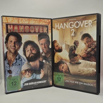 Filmset Hangover 1 & Hangover 2 auf DVD Kultkomödie Filmreihe Bundle Party