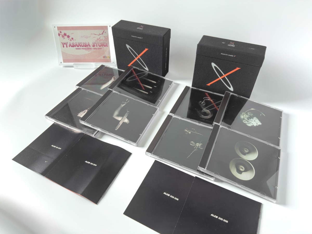 Depeche Mode X1 X2 Japan Alfa Records Only 8 CD Limited Track Box