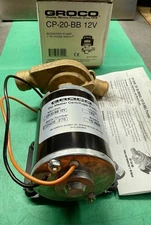 NEW GROCO CP-20-BB 12V 1"ID Bronze Automotive Centrifugal Booster Pump⚡SHIPS FR⚡