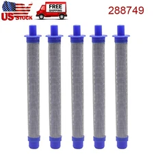 5Pcs 288749 Airless Spray Gun Filter 60 Mesh For Graco SG20 SG Pro SG2 SG3 SG10