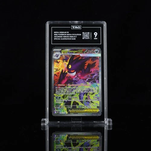 2026 POKEMON ASCENDED HEROES SPECIAL ILLUSTRATION RARE MEGA GENGAR EX TAG 9