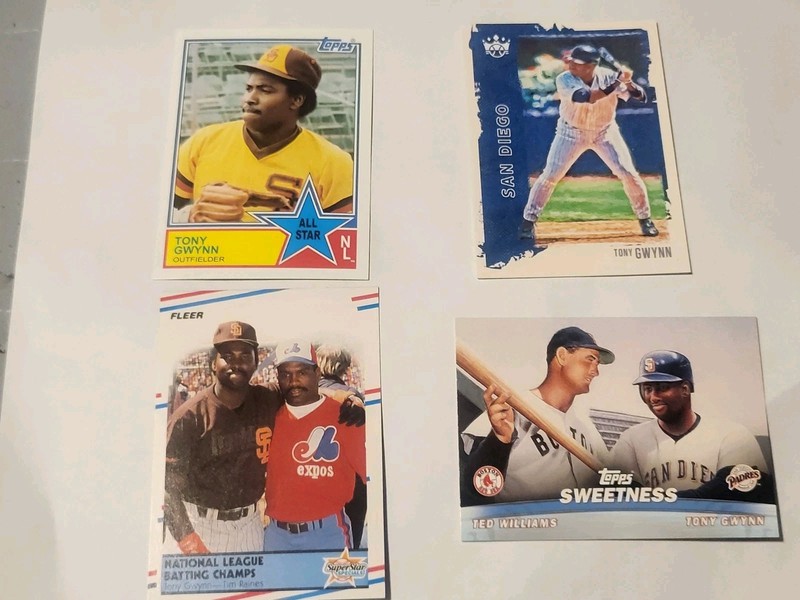 Tony Gwynn Lot HOF Inserts Padres Topps Fleer