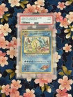 1998 Pokemon Japanese Gym #130 Misty's Gyarados Holo PSA 9